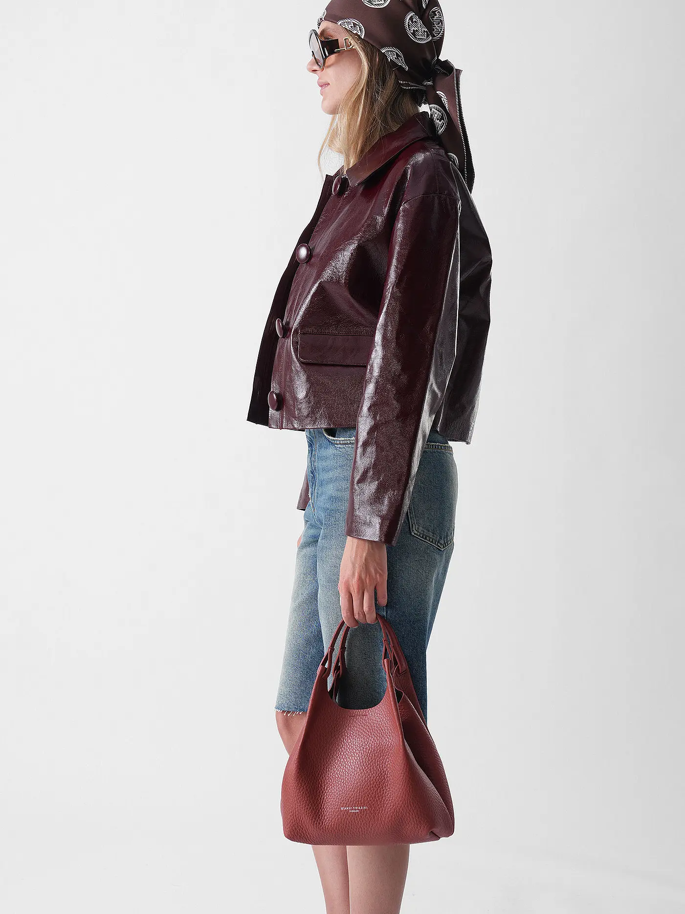 GIANNI CHIARINI | Ledertasche - Hobo Bag DUA | 